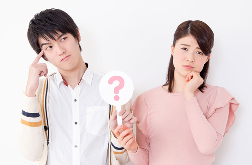 不倫の定義に悩む男女