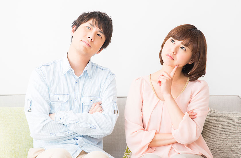 浮気と不倫の違いについて考える男女