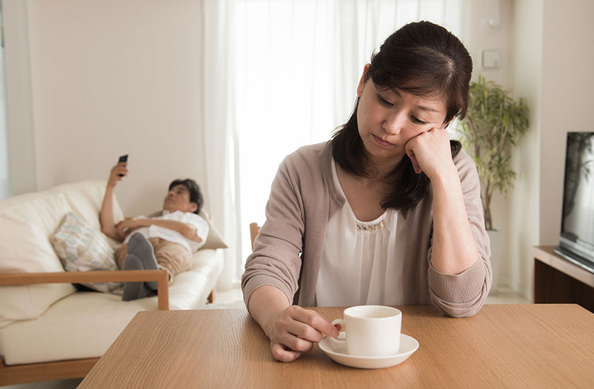 会話の無い夫婦