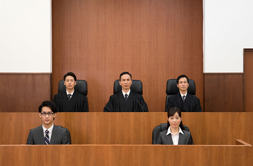 不倫裁判の裁判官