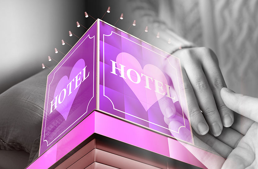 ラブホテルで不貞行為を行う既婚者