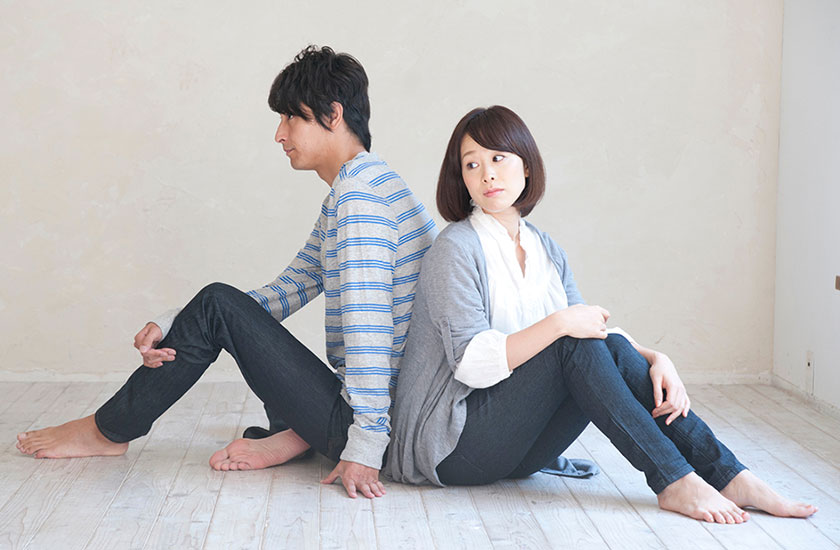 浮気した夫を許す妻