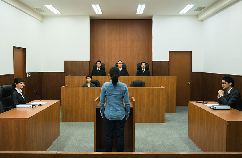 裁判所のイメージ