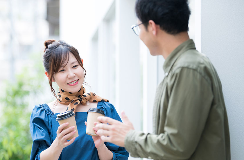 思いやりのある女性