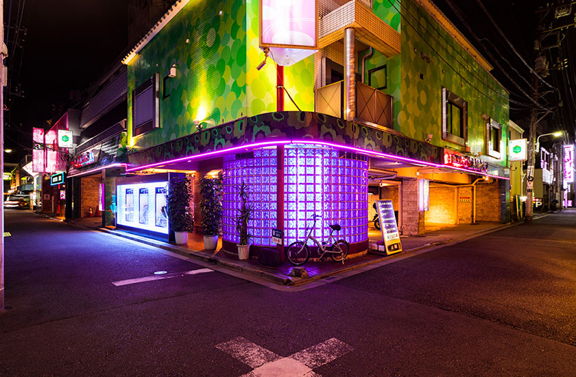 ラブホテル街
