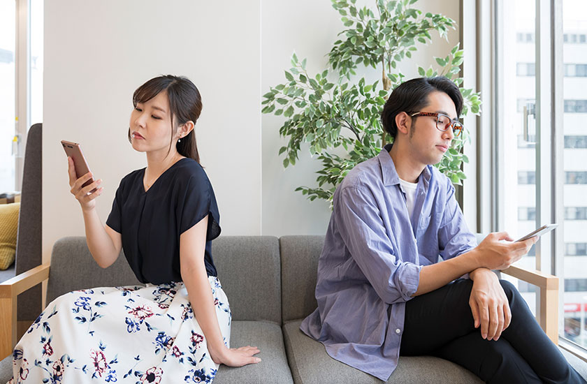 結婚生活がマンネリ化した夫婦