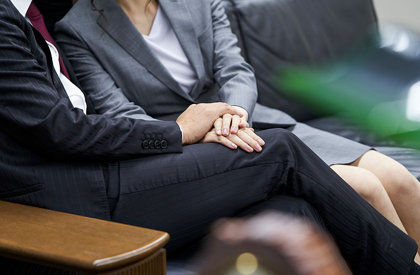 社内不倫をする既婚男性