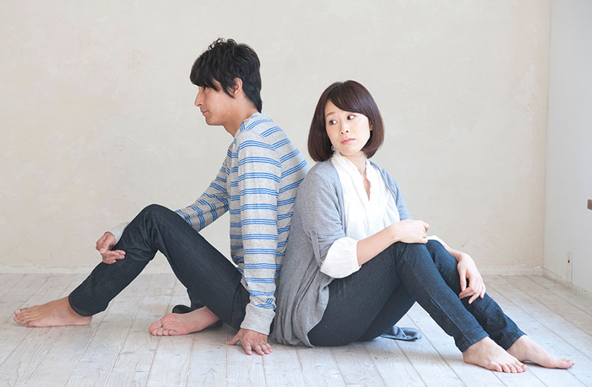 不倫を許された夫