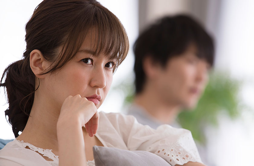 夫の浮気を見抜いた妻