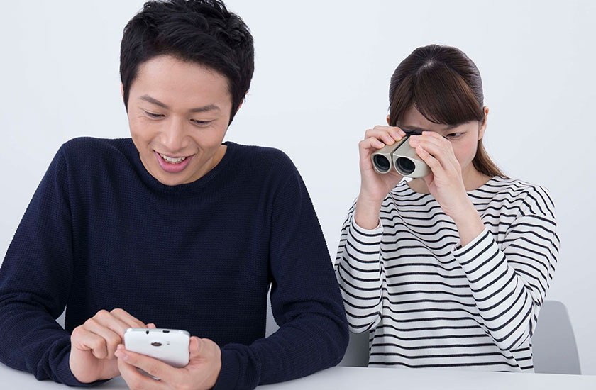 夫の浮気を見抜く妻