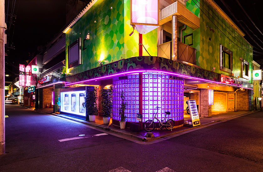 ラブホテル街