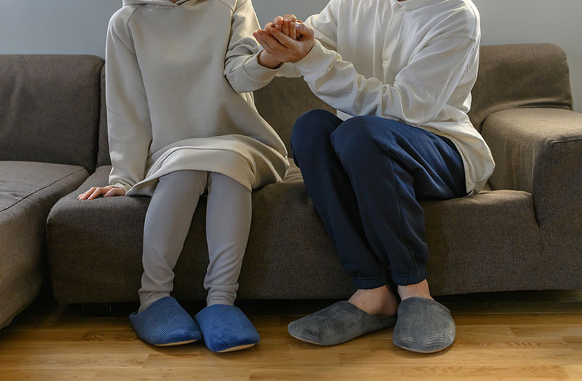 浮気と言う試練を乗り越え手を取り合う夫婦