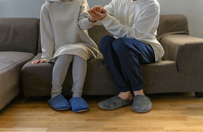 仲直りしたカップル