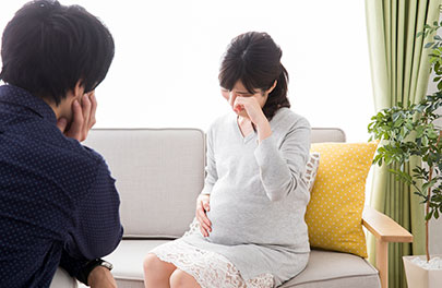 妊娠中、夫に不倫された妻